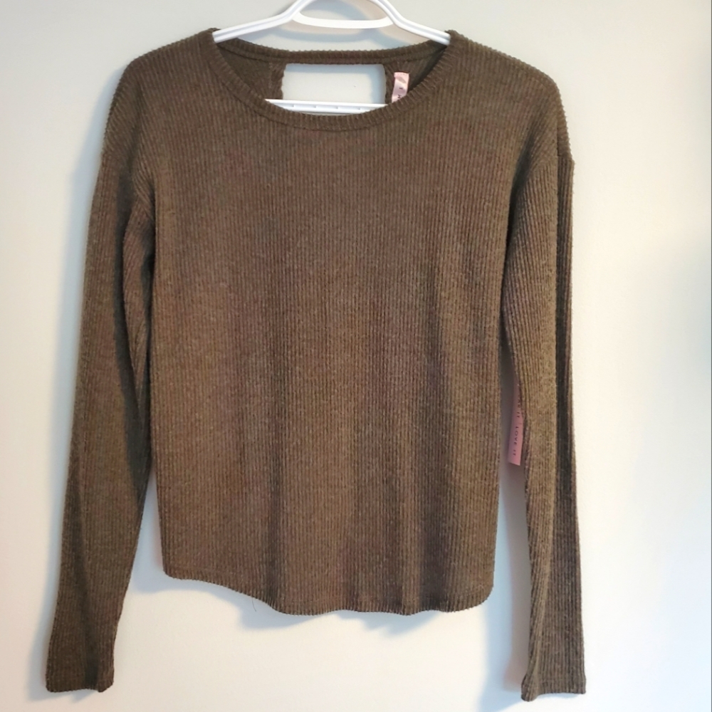 Crave Fame teens long sleeve blouse